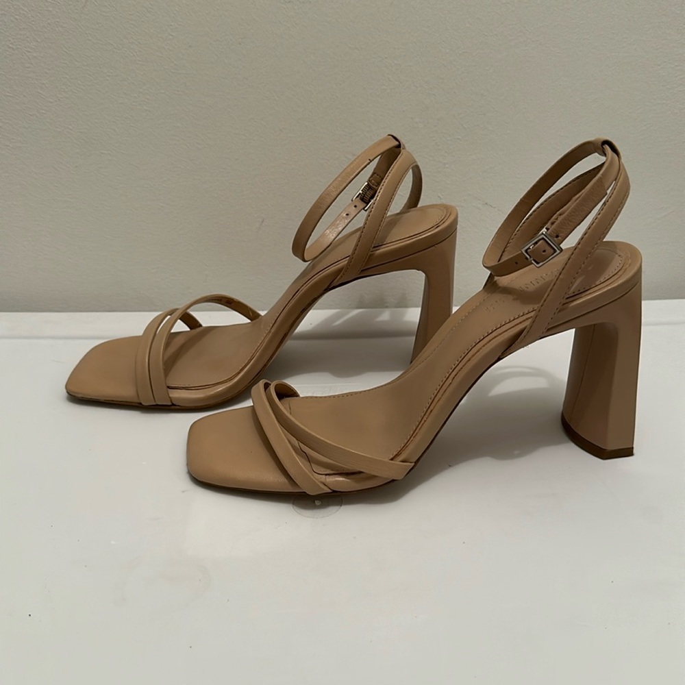 Gianni Bini Nude Tan Sandal Heels